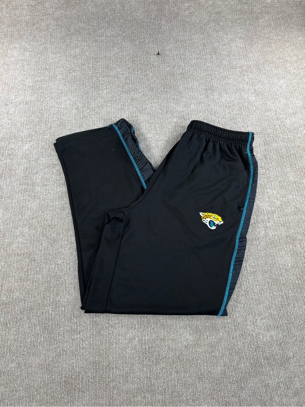 Jacksonville Jaguars NFL Team Apparel Men's Medium Lightweight Track Pants